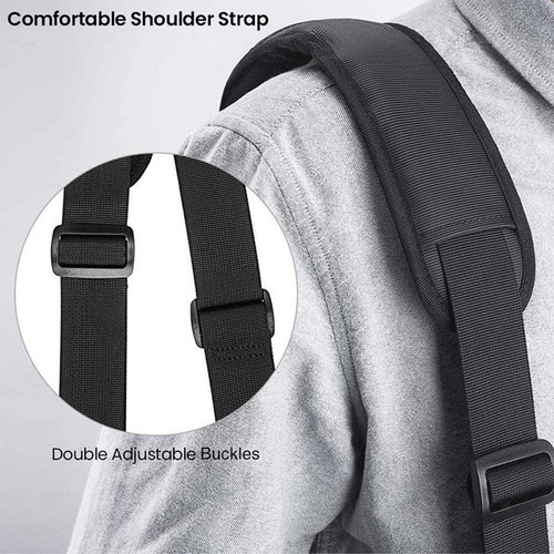 Portable golf shoulder - shoulder, strap