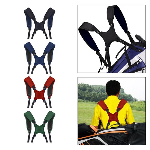 Golf bag double shoulder strap - bag,